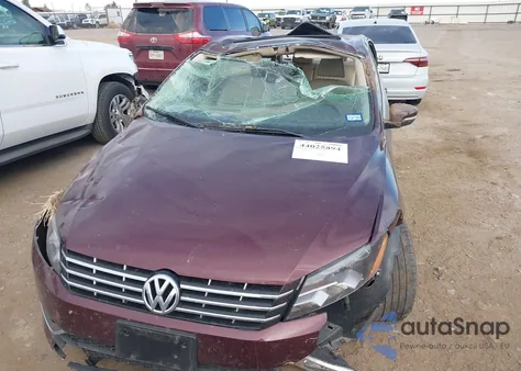 2013 Volkswagen Passat 2.0L Tdi Sel Premium z USA, uszkodzony, nr VIN 1VWCN7A37DC121724